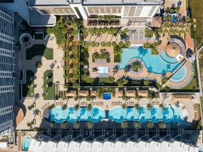 Pool - Wake up to stunning views from the 19th floor at Sapphire South Padre Island. (South Padre Island)
