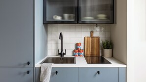 Studio | Dapur peribadi | Pembancuh kopi/teh, cerek elektrik 