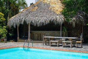 Outdoor pool - Afreeka Beach Hotel (Las Terrenas)