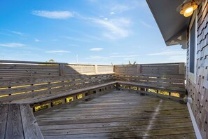 Terrace/patio - NEW listing~ Outer Banks Beach Escape w/ private beach access (Salvo)