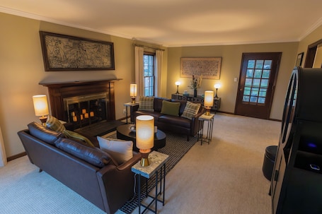 Living area. The Cunningham