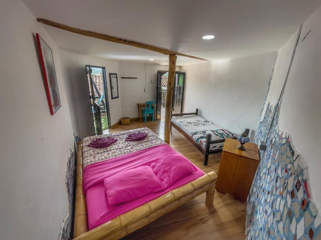 Quarto triplo conforto, vista para a montanha | Wi-Fi de cortesia