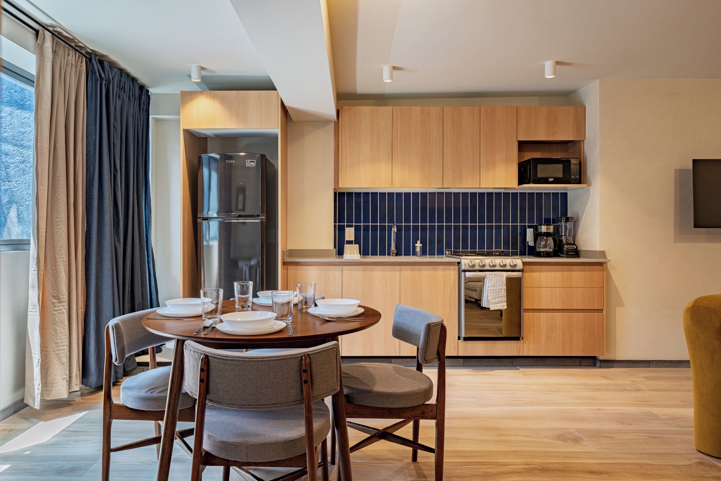 Apartamento luxo | Opções para refeição