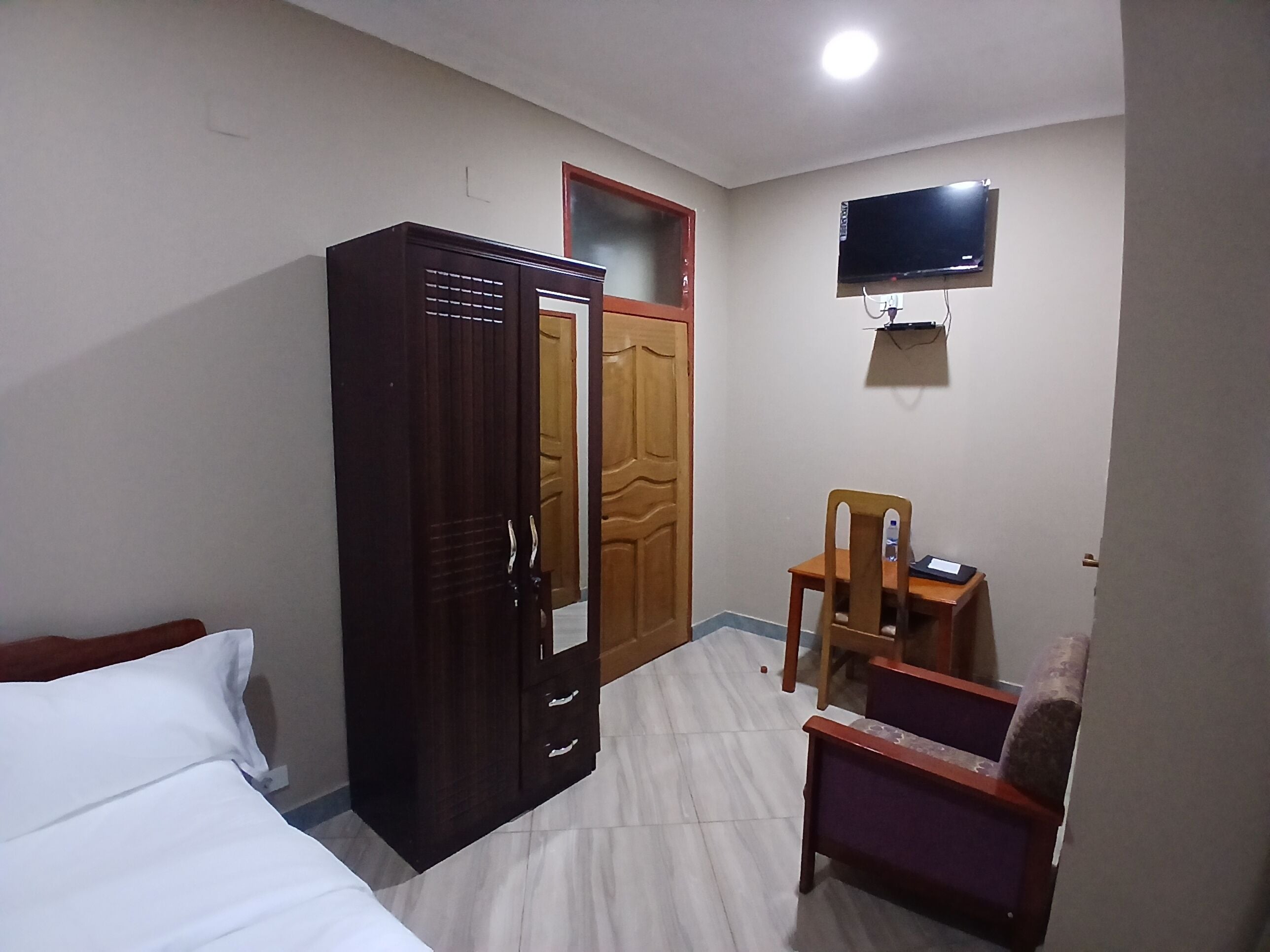 In-room safe, desk, laptop workspace, iron/ironing board