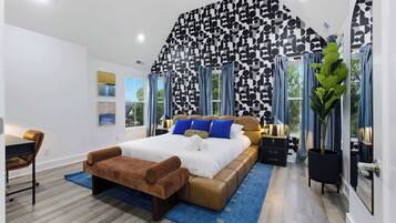 4 bedrooms, iron/ironing board, travel crib, WiFi