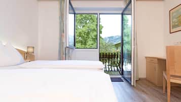 Comfort-Doppel- oder -Zweibettzimmer, Balkon, Bergblick