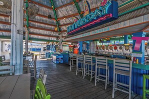 Bar (on property) - Blue Coral Bay | Boat Dock | Waterfront | My Beach Getaways (Gulf Breeze)