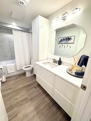 Bathroom - King Bed Retreat • Pet Friendly • Fenced Yard (Edmonton)