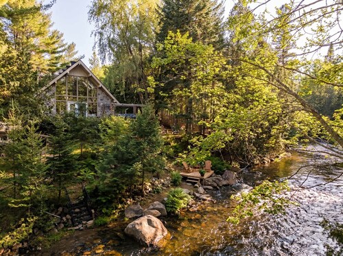 Spa & River | Chalet de la rivière Pauzé