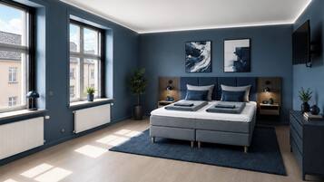Phòng đôi hoặc 2 giường đơn Deluxe, sân hiên, quang cảnh sân vườn | Truy cập Internet không dây miễn phí