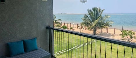 Habitación doble Deluxe, balcón, vista al océano | Áreas de la propiedad