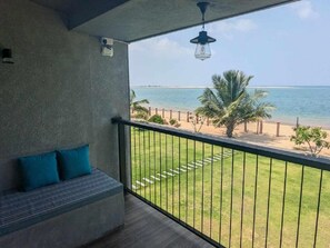 Deluxe Double Room, Balcony, Ocean View | Property grounds - Hiru Beach Resort - Kalpitiya (Kalpitiya)