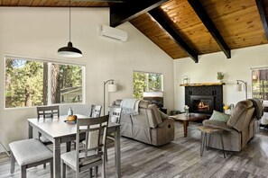 Dining - Village Hideout- Walk to Village & Lake, Hot Tub (Big Bear Lake)
