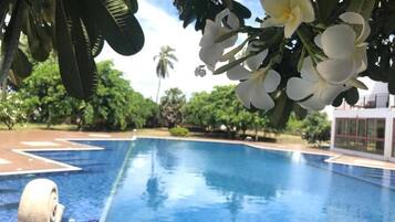 Deluxe Double Room, Balcony, Pool View | Pool | Outdoor pool