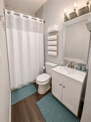 Bathroom - Cozy 3BR Near Downtown Houston + Gated Parking (Houston)
