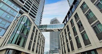 Short-term & vacation rentals condo suites full amenities.
Newly-built condos