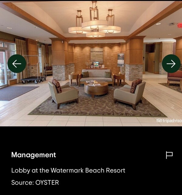 Lobby - Watermark Beach Resort.  2 bdr condo.  Beautiful resort and centrally located! (Osoyoos)