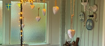 Lyckans Hem - the home of happiness. Cozy vacation home in the realm of glass