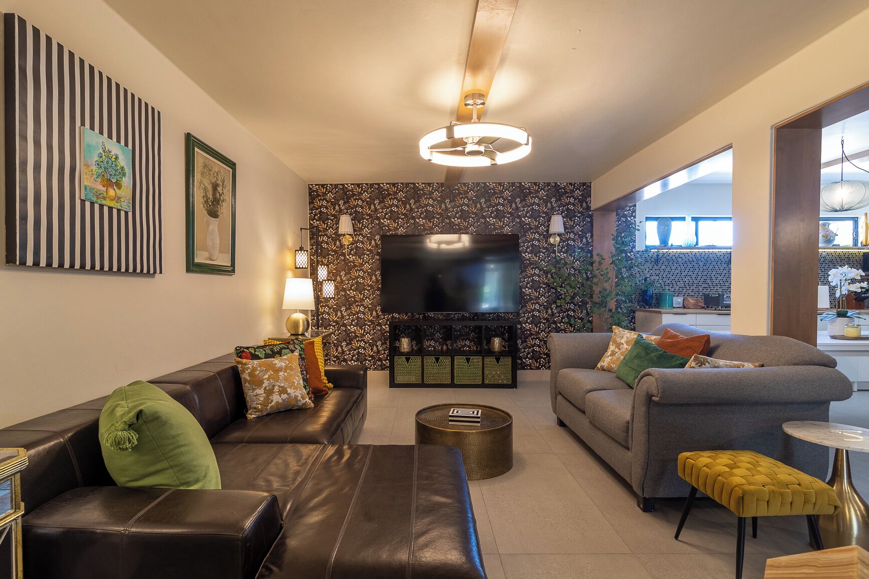 Casa Deluxe, vista al viñedo | Área de sala de estar