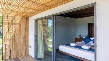 Deluxe-Doppelzimmer, Meerseite | Kostenloses WLAN