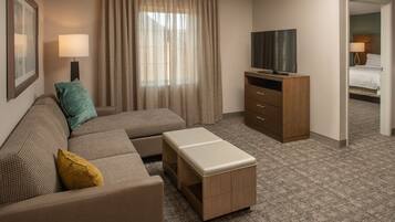 TV, DVD player, offices