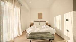 Superior-Dreibettzimmer, Balkon, Stadtblick | Ausblick vom Zimmer