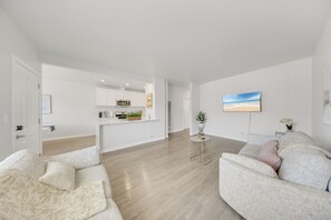 Living area - OneLuxStay Coastal 2BR Near Beach (Torrance)