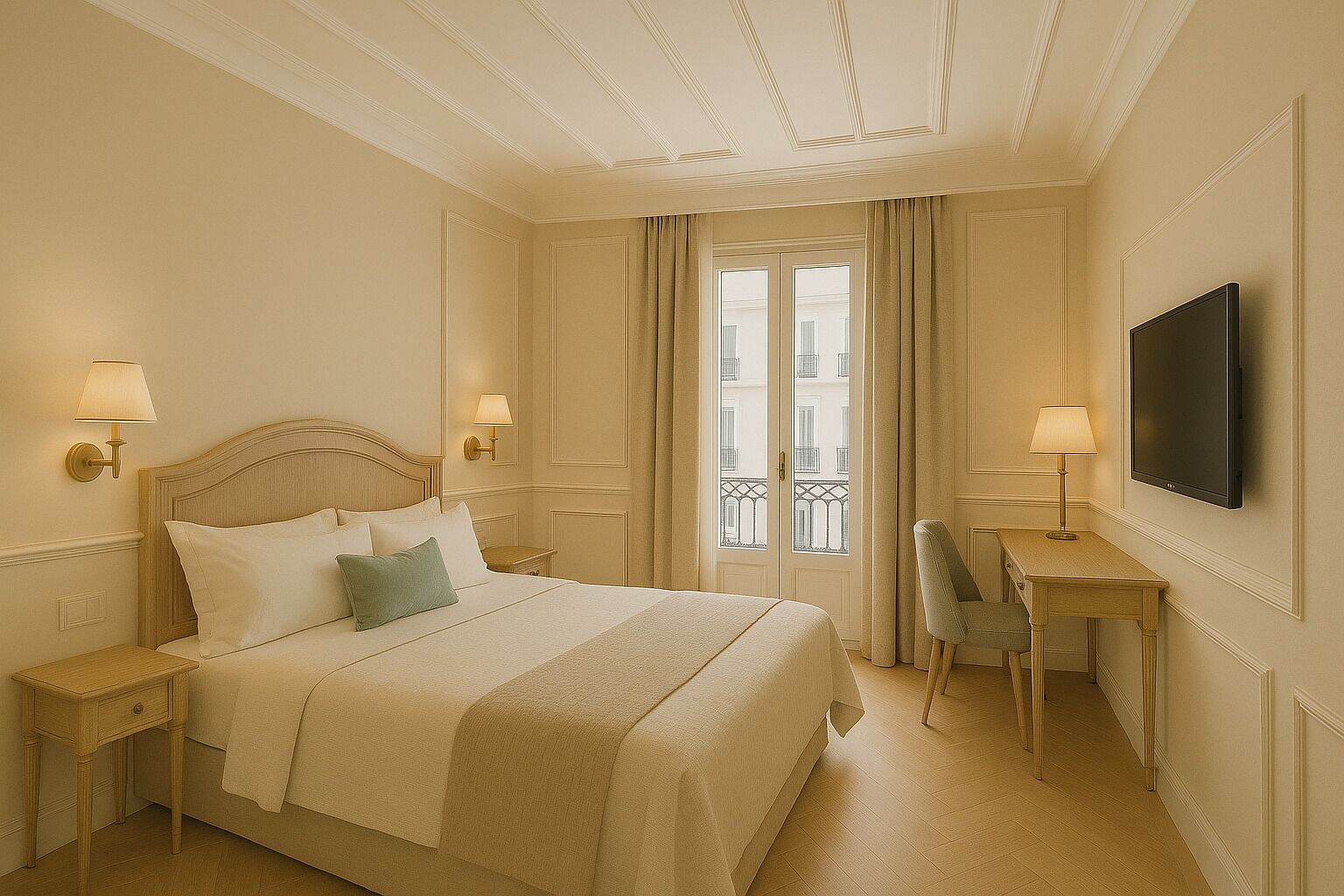 Deluxe Room | In-room safe, blackout curtains, soundproofing, free WiFi