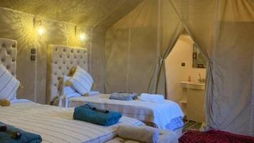 Tent, Balcony, Desert View
