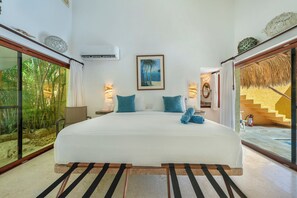 Room - Quinta Ixchel -Luxury Sac Bajo Beachfront Villas - Private Beach, Pool & Dock (Isla Mujeres)