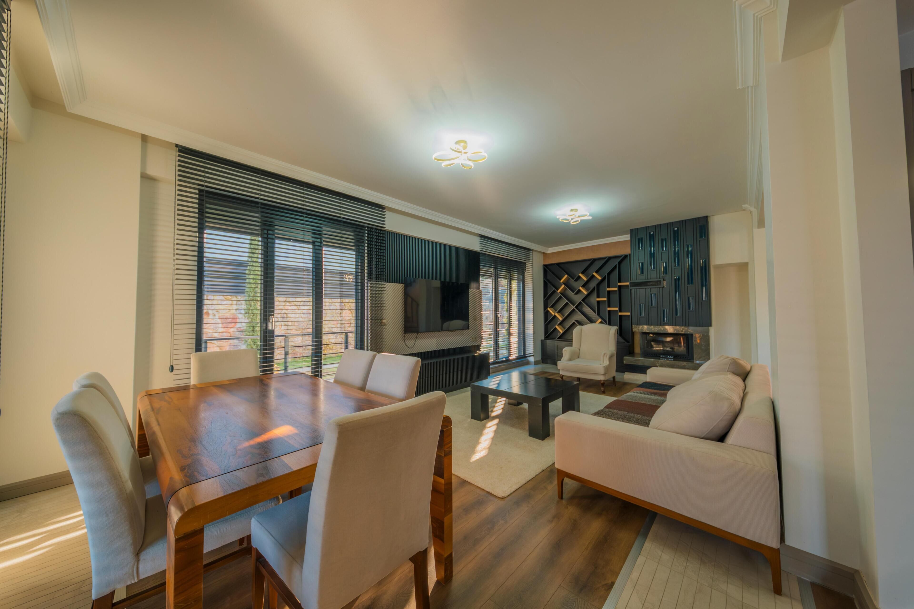 Deluxe-Villa, Poolblick | Innenbereich