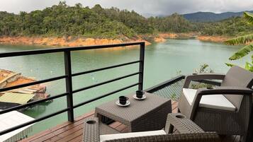 Cottage Luxe, vue lac | Vue de la chambre