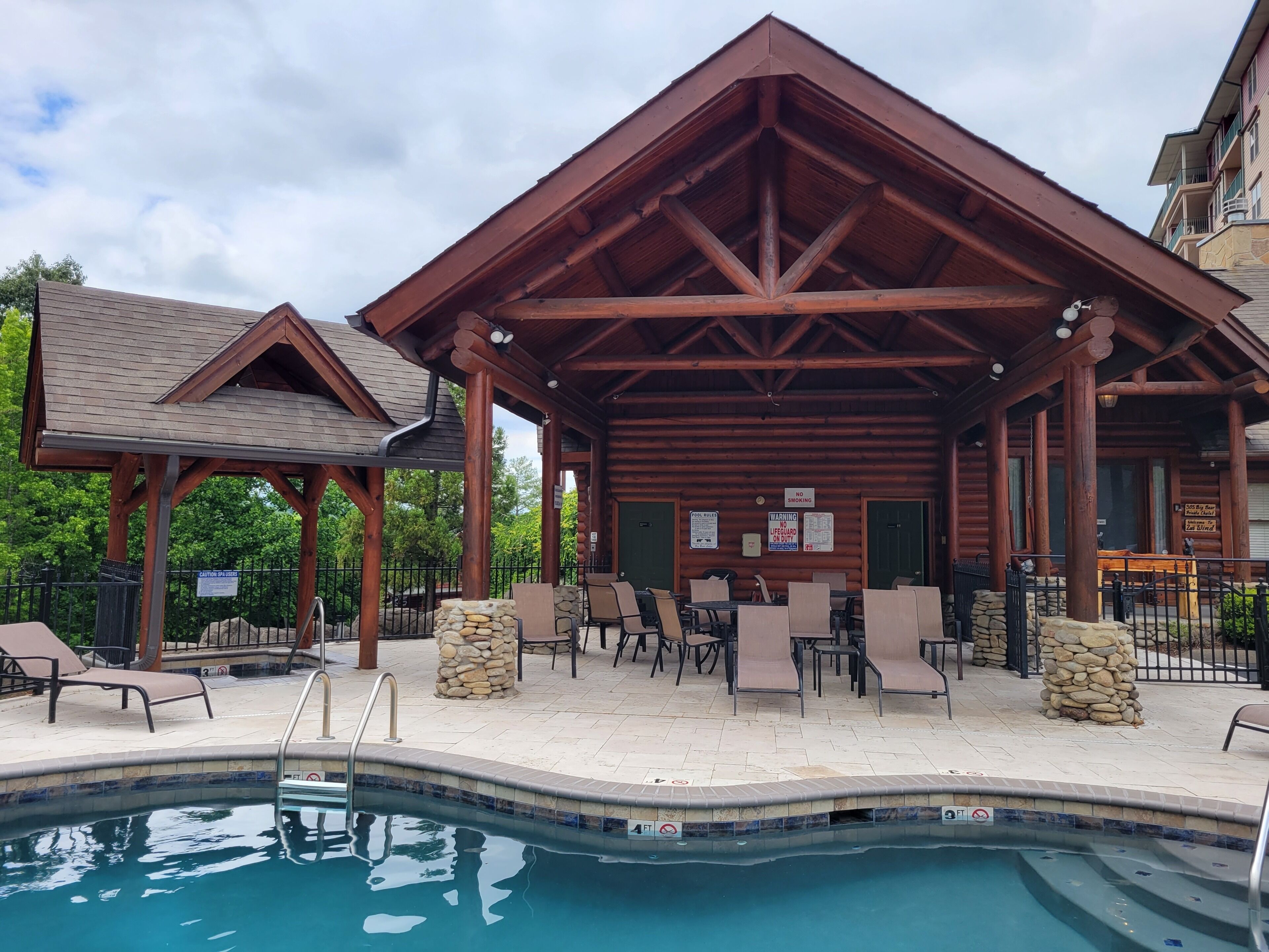 Indoor pool, outdoor pool