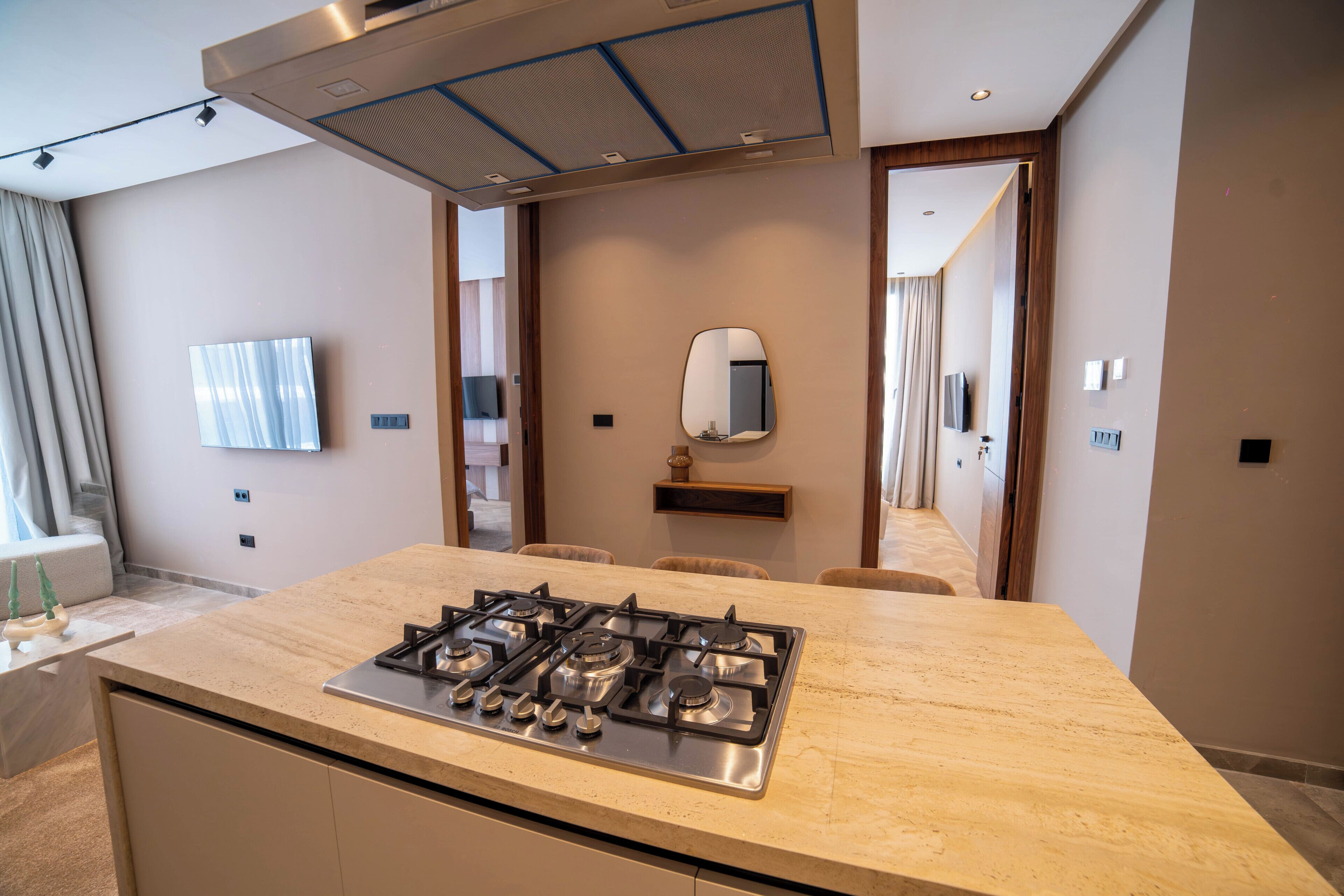 Luxury Apartment, 2 Bedrooms, Hill View | Interior