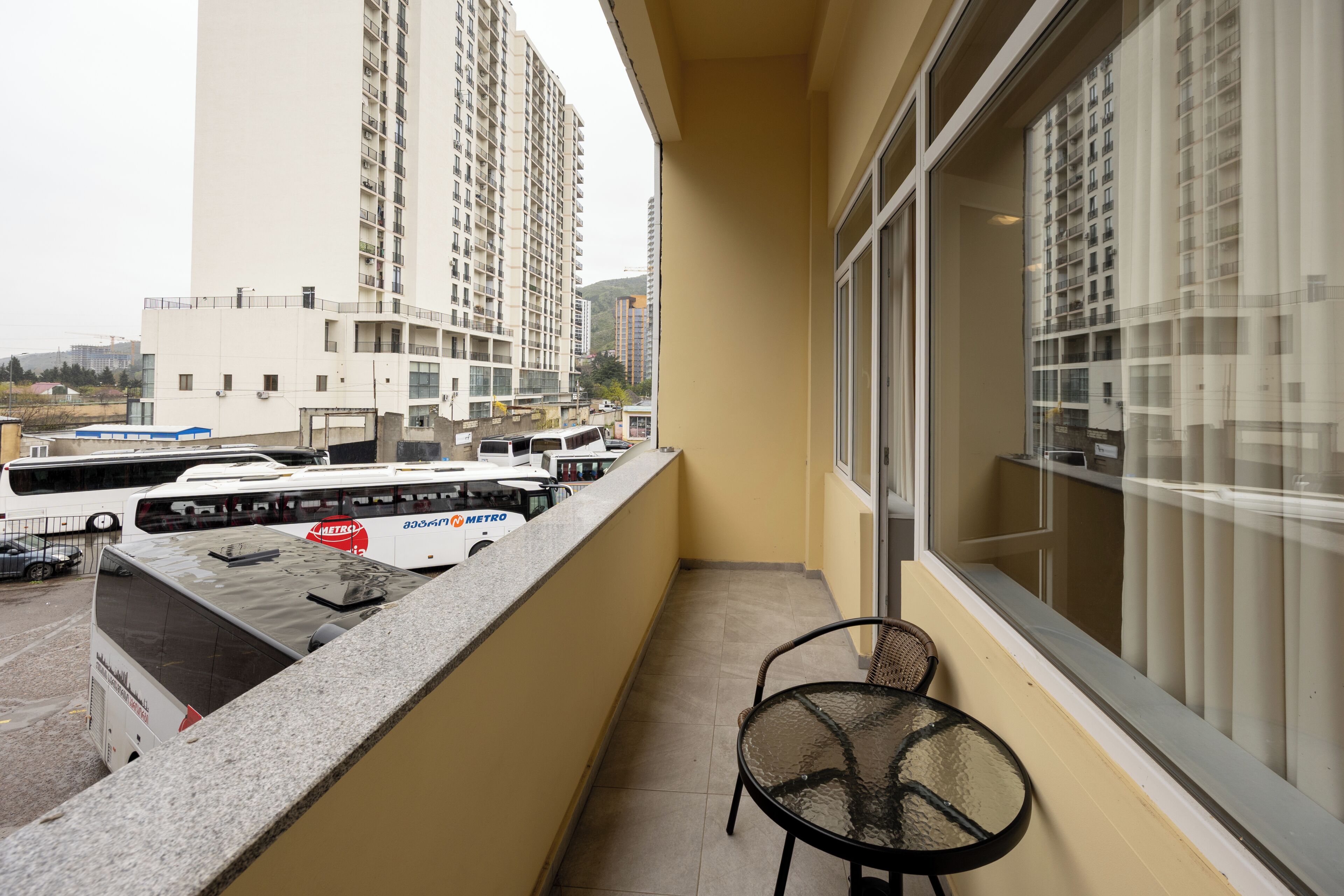 Standard Double or Twin Room, Balcony, City View | Property grounds