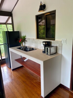 Private kitchen - Complete apartment in the Hacienda de los Sueños hotel for 2 to 4 people (Ojochal)