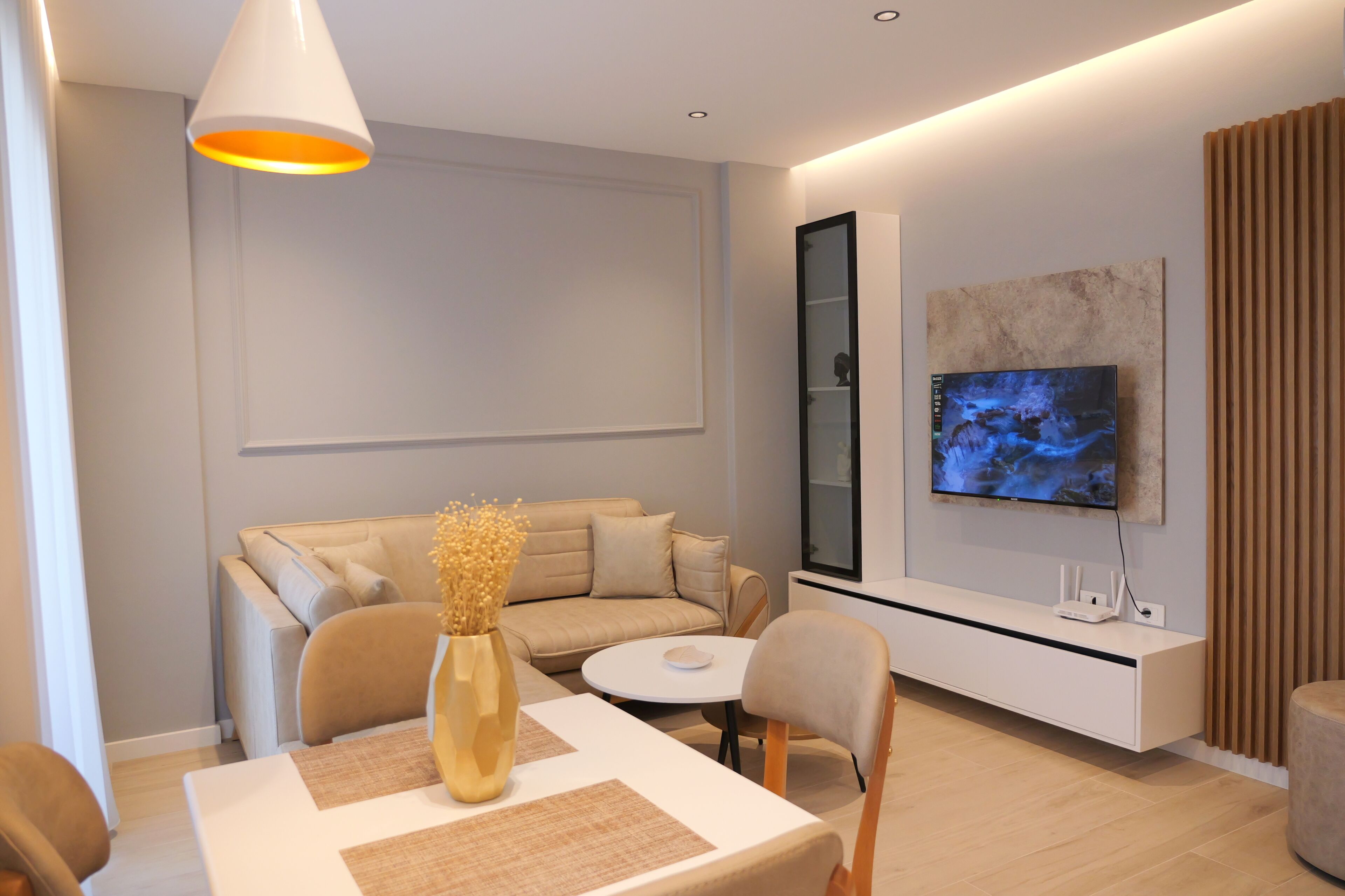 Appartement Confort, 2 chambres, balcon, vue ville | Intérieur