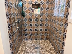 Towels, soap, toilet paper