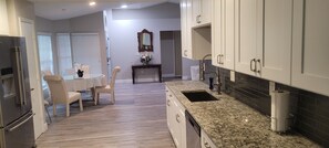 Private kitchen - Serene and spacious 3-bedroom and 2 barhroom house on 1 Acre of land. (Wesley Chapel)