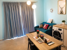 Apartamento família, vista para o mar | Parte interna