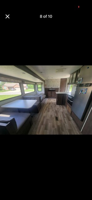 Interior - Montana Moon on the Lake "White Hawk" RV #3 (Babb)