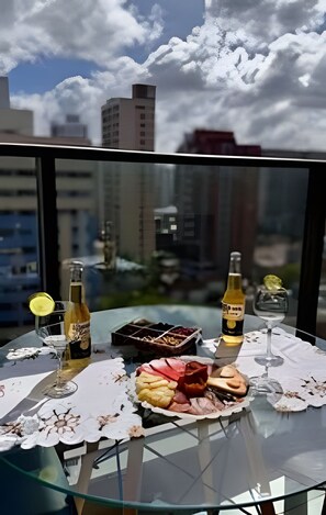 クラシック アパートメント | 屋外ダイニングエリア