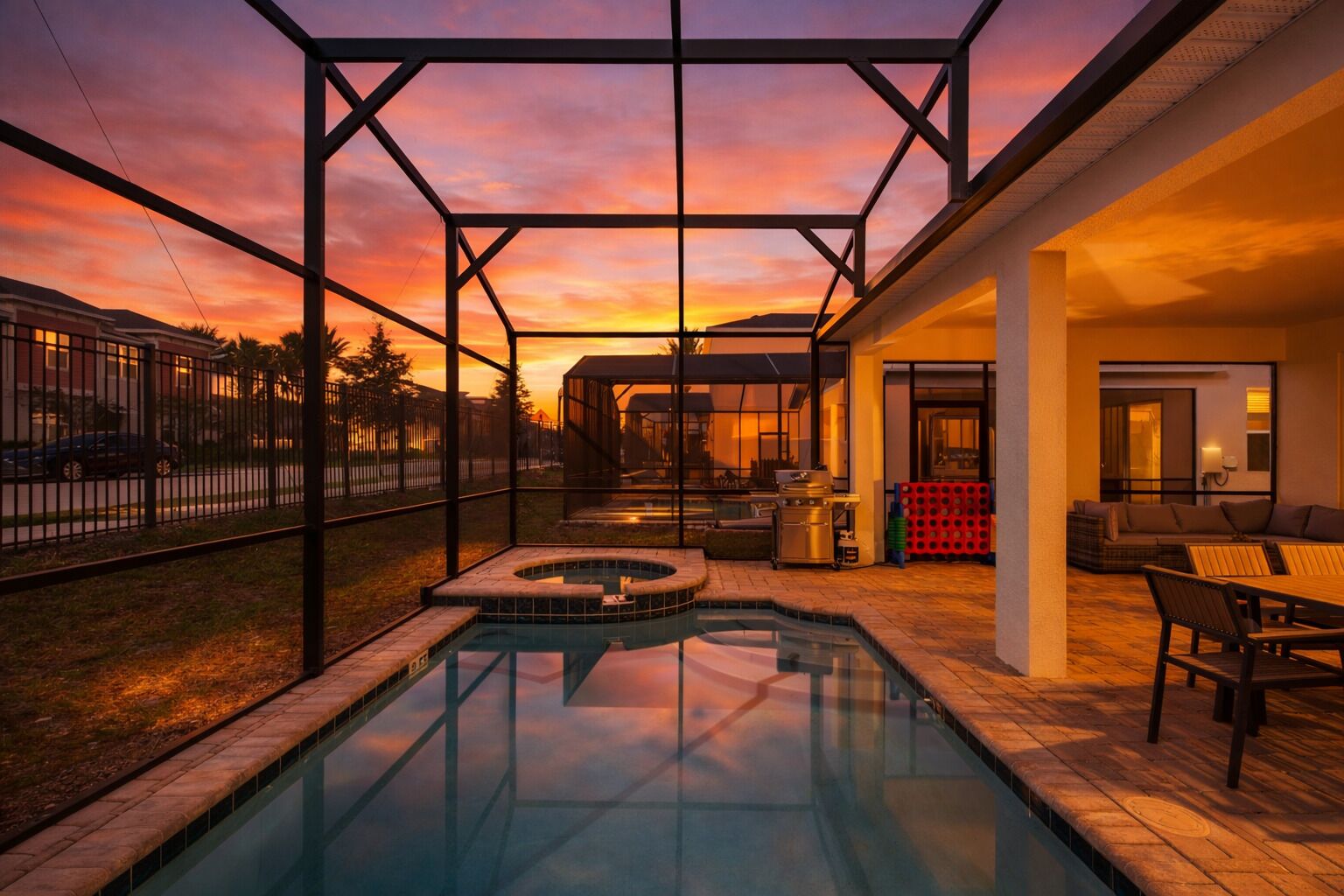 Outdoor pool
