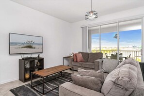 Townhome, Multiple Beds, Pool Access (CHG108-1069-3) | Living area - Free Water Park Walking Distance! (Davenport)