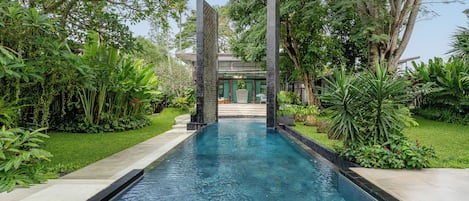 ลักซ์ชัวรี่วิลล่า, 3 ห้องนอน, สระว่ายน้ำส่วนตัว | วิวสวน