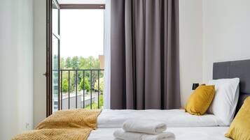 1 chambre, fer et planche à repasser, Wi-Fi, literie fournie