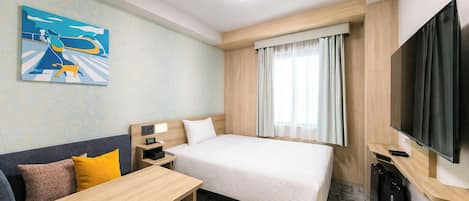 Basic-Doppelzimmer, Nichtraucher | Daunenbettdecken, Schreibtisch, kostenloses WLAN, Bettwäsche