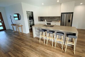 Private kitchen - The Village HQ | Modern Home | Pet friendly (Yungaburra)