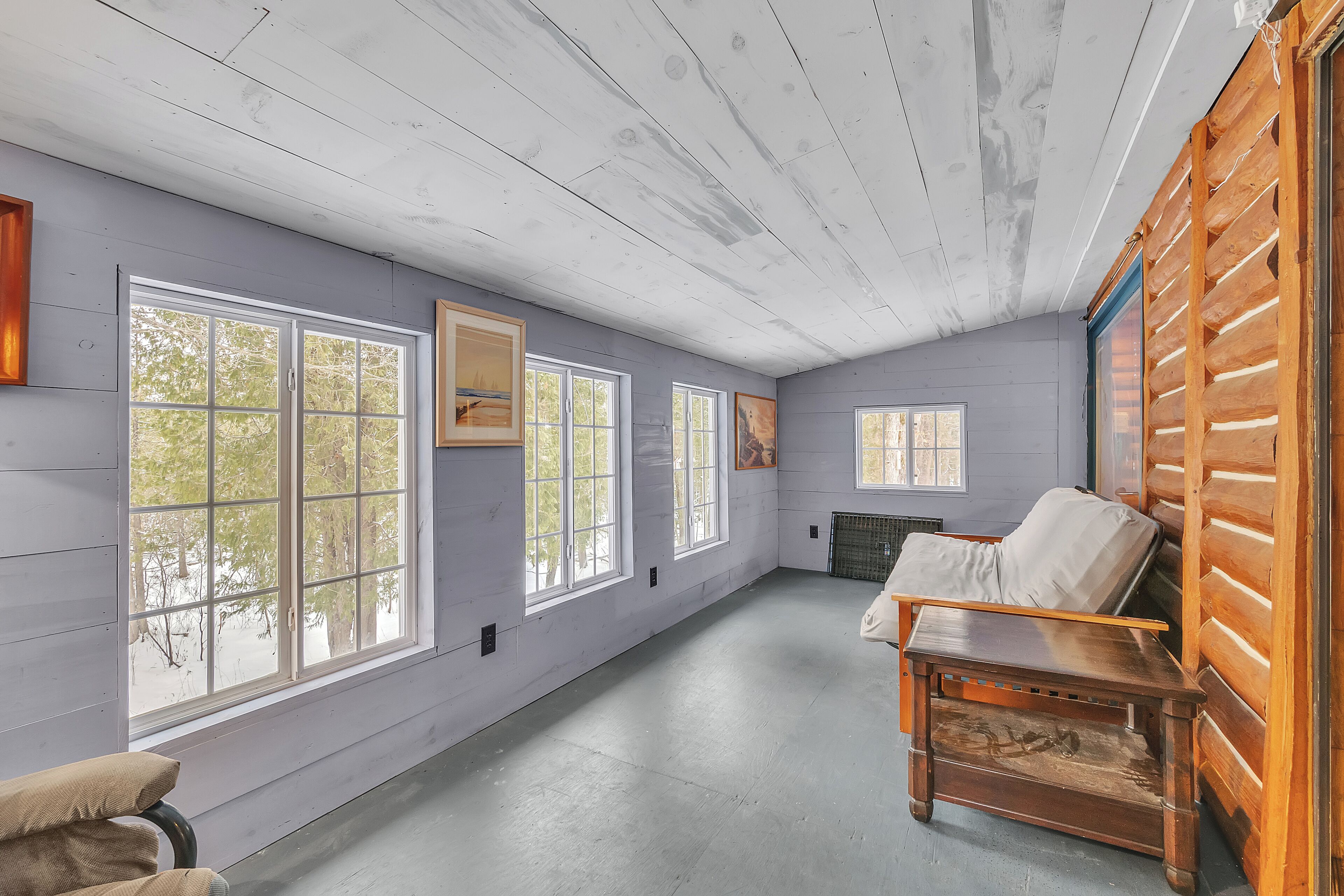 Platte River Pair:  2 Cabins Directly On Platte River*sleeps 8*private Deck - Honor, MI