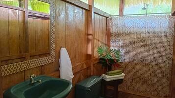 Towels, soap, toilet paper